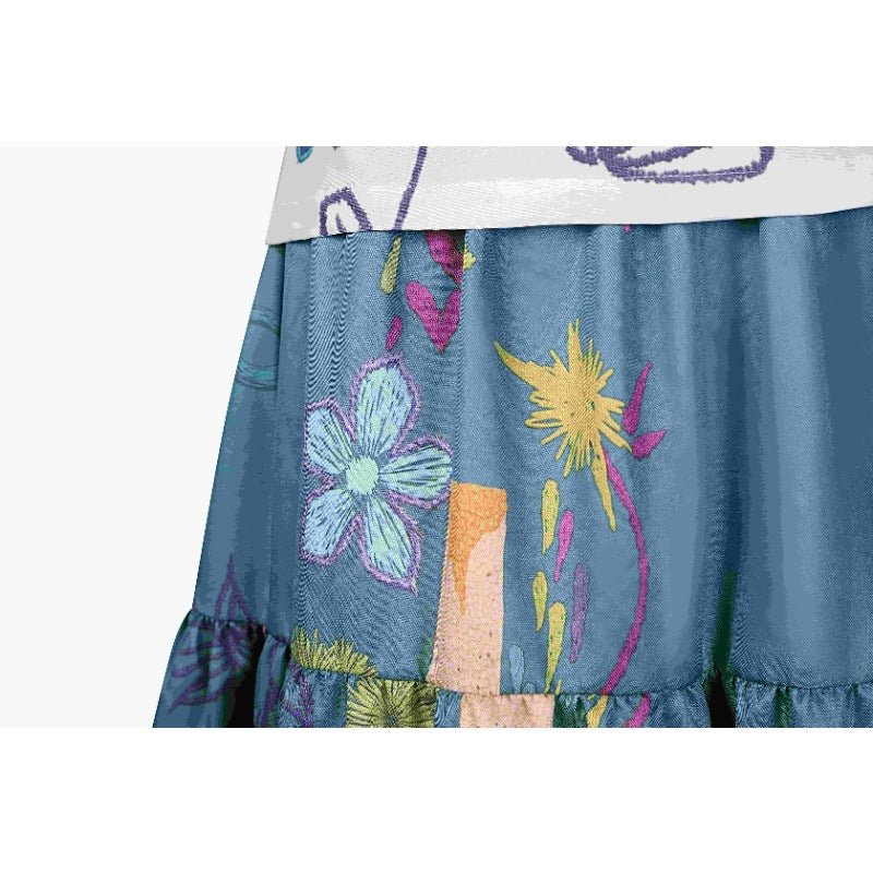 Robe Princesse Mirabel Encanto Costume Maison Magique pour Femme Halloween