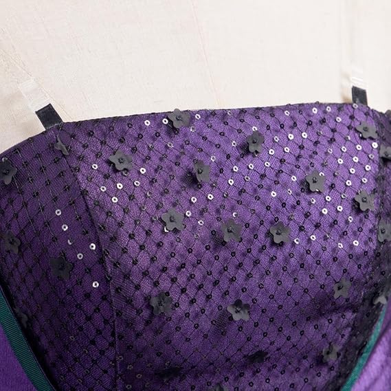 Costume Cosplay Princesse Mal Robe de Bal Violette Gothic pour Femmes