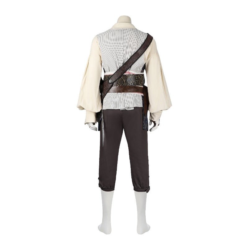 Costume Cosplay Capitaine Jack Sparrow - Ensemble Pirate Adulte de Haute Qualité pour Halloween