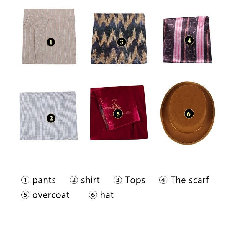 Costume Wonkka Cosplay pour Adultes & Enfants – Déguisement Fantaisie pour Halloween et Carnaval