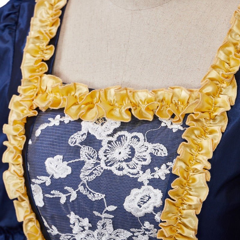 Robe de Bal Rococo Reine Marie Antoinette - Costume du 18e Siècle pour Femmes