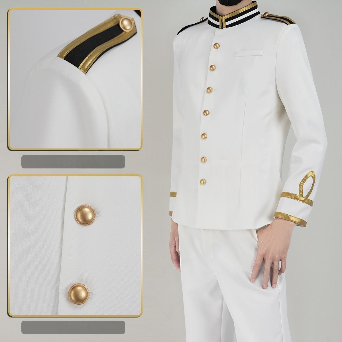 Costume Cosplay Kiku Honda de Hetalia: Puissances de l'Axe - Qualité Premium
