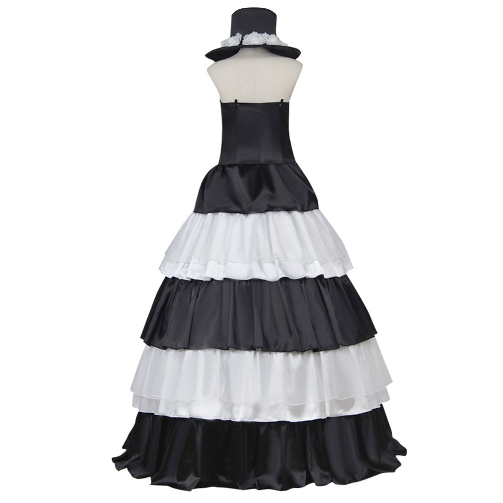 Costume Cosplay One Piece Perona Princesse Fantôme - Style Gothic Lolita