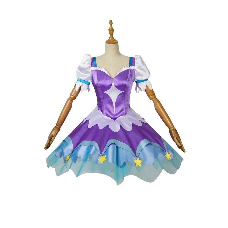 Costume Cosplay Kaguya Madoka Selene | Robe et Chaussures Unisexe Pretty Cure Anime