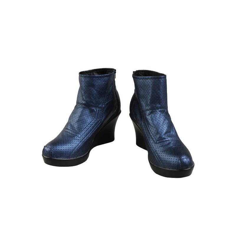 Costume Cosplay Guêpe pour Femme avec Accessoires Complets et Bottes pour Halloween