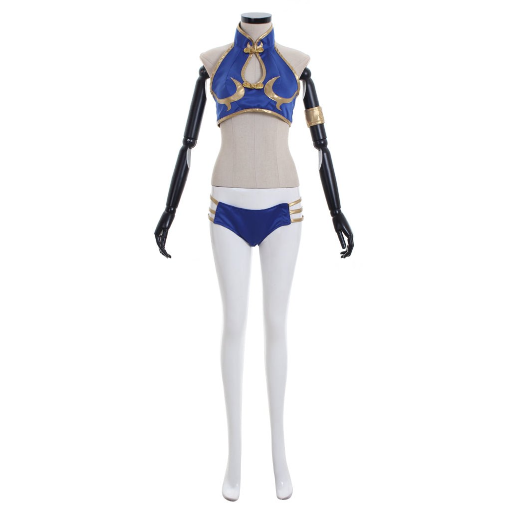 Maillot de Bain Sexy Elastic Li - Costume Cosplay Deux Pièces