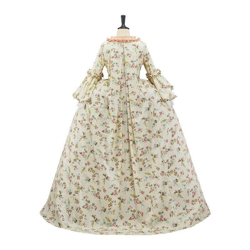 Robe Médiévale Élégante Rococo pour Costume de Cosplay