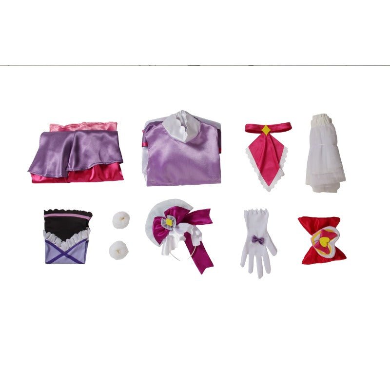 Costume Cosplay Anime Hugtto! Pretty Cure Cure Ruru Amour - Design Élégant pour les Fans
