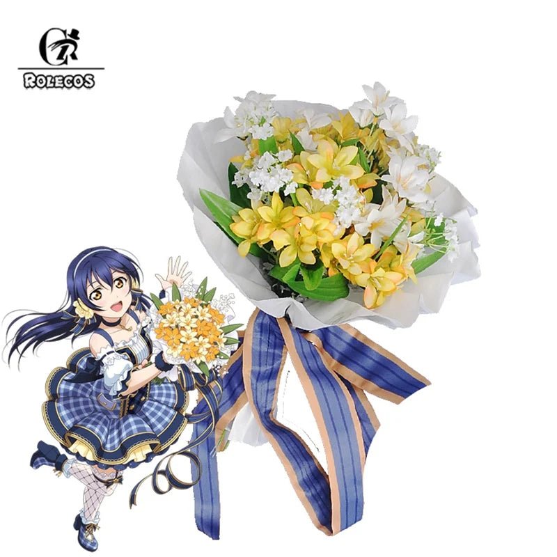 Bouquet de Fleurs Cosplay LoveLive Yazawa Nico Nozomi Tojo Eli Rin Sonoda Umi Kotori Maki