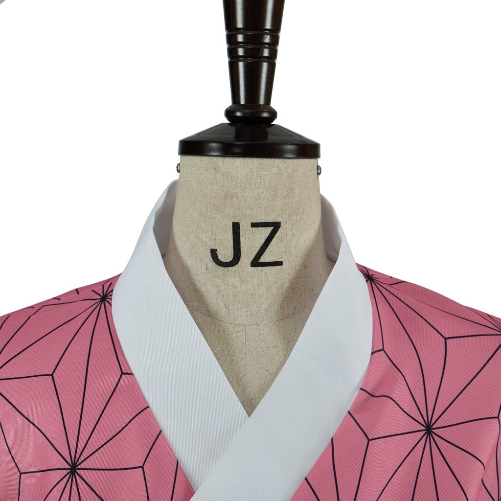 Costume Cosplay Kimono Nezuko de Demon Slayer – Tenue Authentique d'Anime
