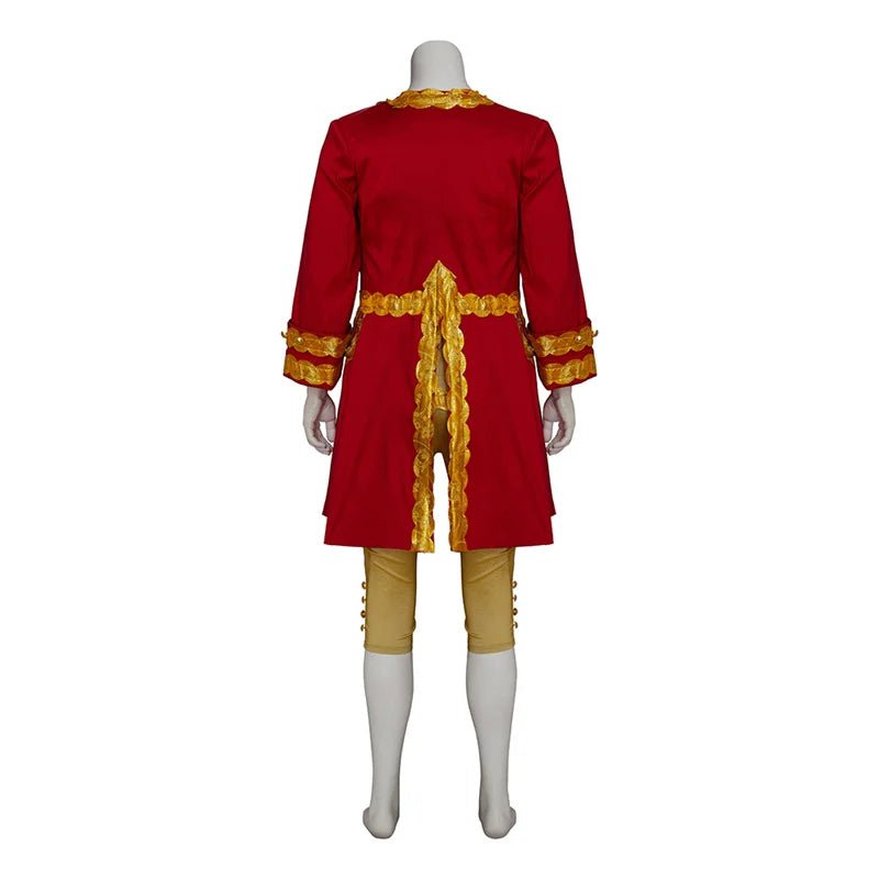Costume Cosplay Prince Edward Médiéval - Costume Noble Baroque Rouge pour Hommes | L'AniMirage