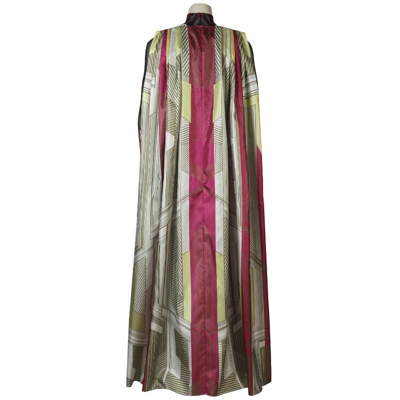 Costume Cosplay Avengers Vision Combinaison Imprimée 3D avec Cape