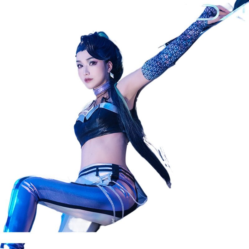 Costume Cosplay LOL KDA 2020 Kaisa pour Femmes - Tenue de Fête d'Halloween