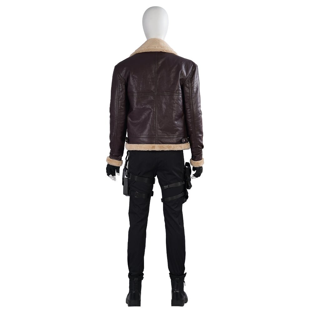 Costume Cosplay Resident Evil 4 Leon - Ensemble Complet pour Hommes Halloween & Événements Jeux
