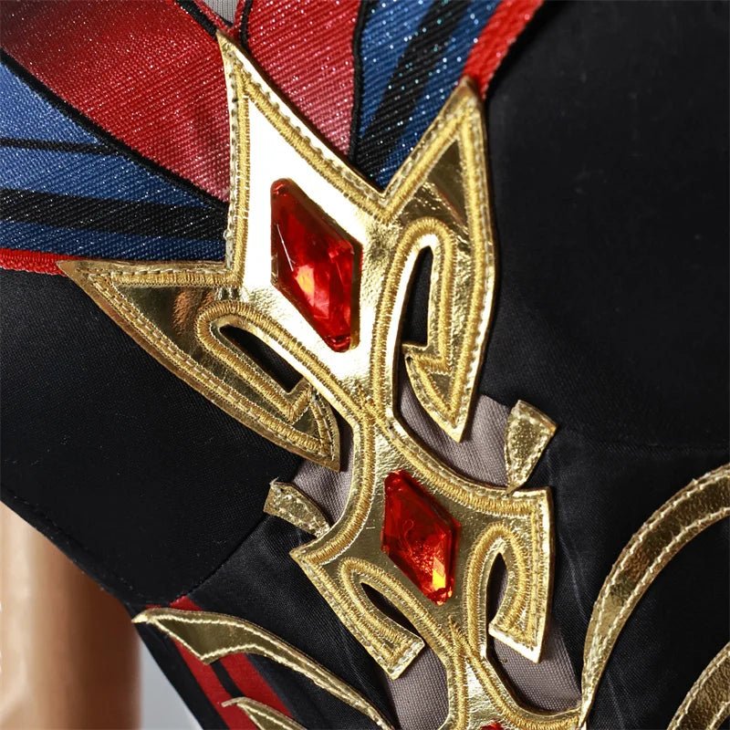 Costume Cosplay Chasca de Genshin Impact - Clan Fleur-Plume de Natlan - Tenue pour Femmes pour Fête d'Halloween