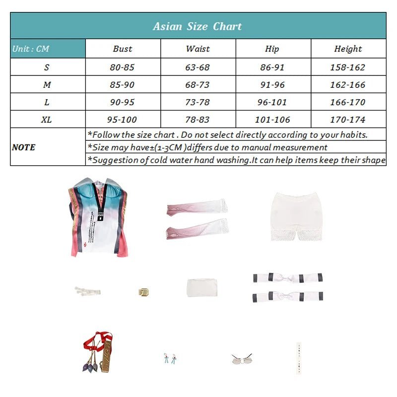 Costume Cosplay Zhezhi Pinceau Enchanté de Wuthering Waves pour Femmes - Tenue de Fête d'Halloween