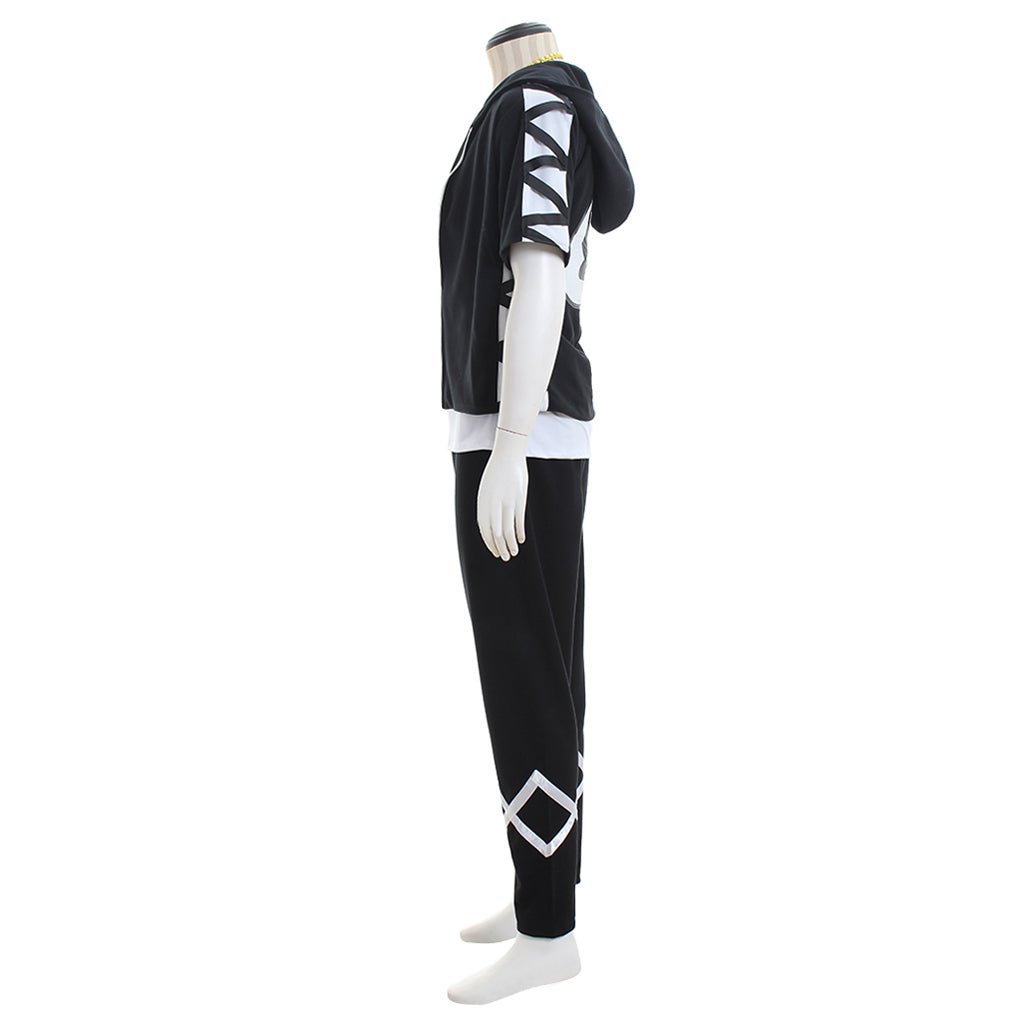 Veste Cosplay Guzma Pokémon Soleil et Lune - Costume de Team Skull