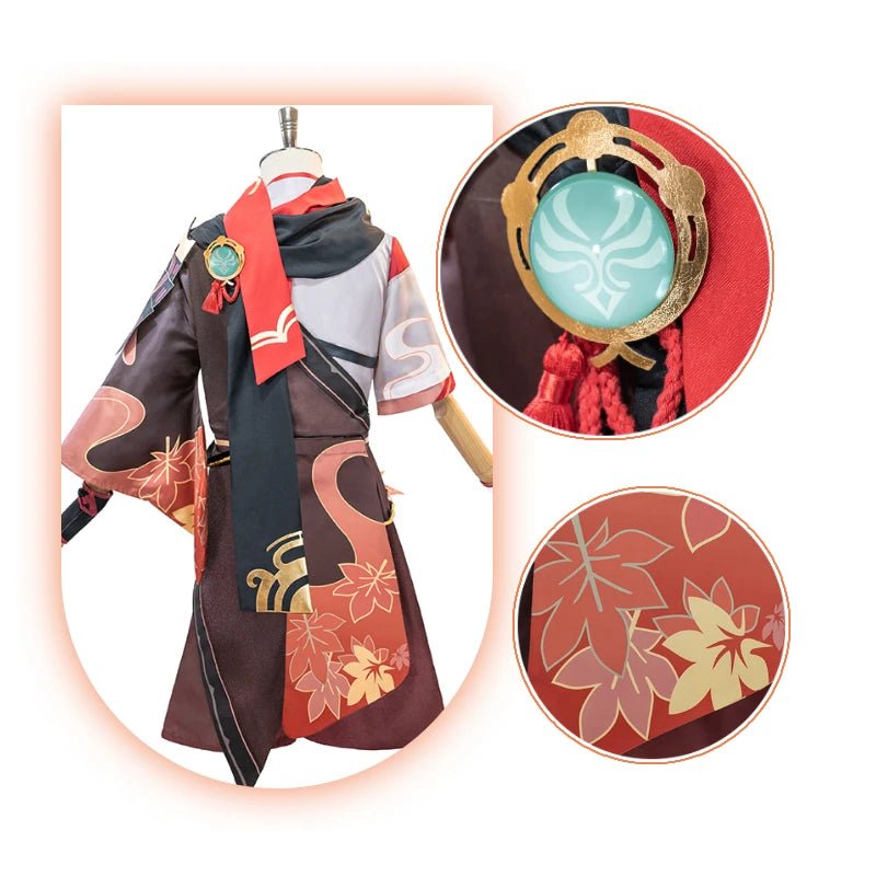 Costume Cosplay Kaedehara Kazuha Genshin Impact Kiryu Kazuha - Ensemble Complet pour Hommes