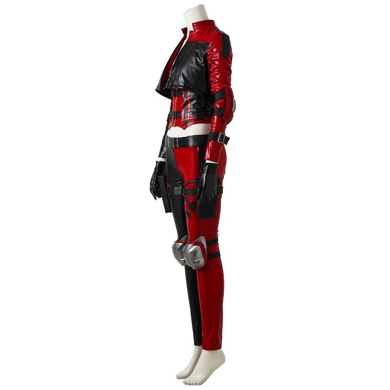 Costume de Guerrière Harleey Cosplay - Uniforme de Combat pour Halloween, Comic Con et Fêtes