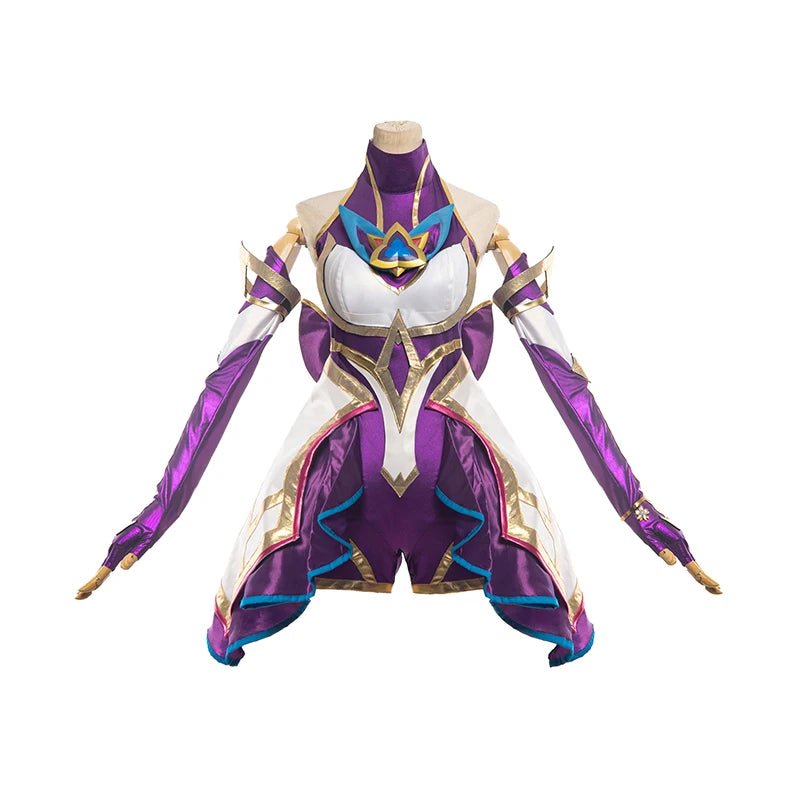 Costume Cosplay Akali Star Guardian LOL Femme - Ensemble Complet