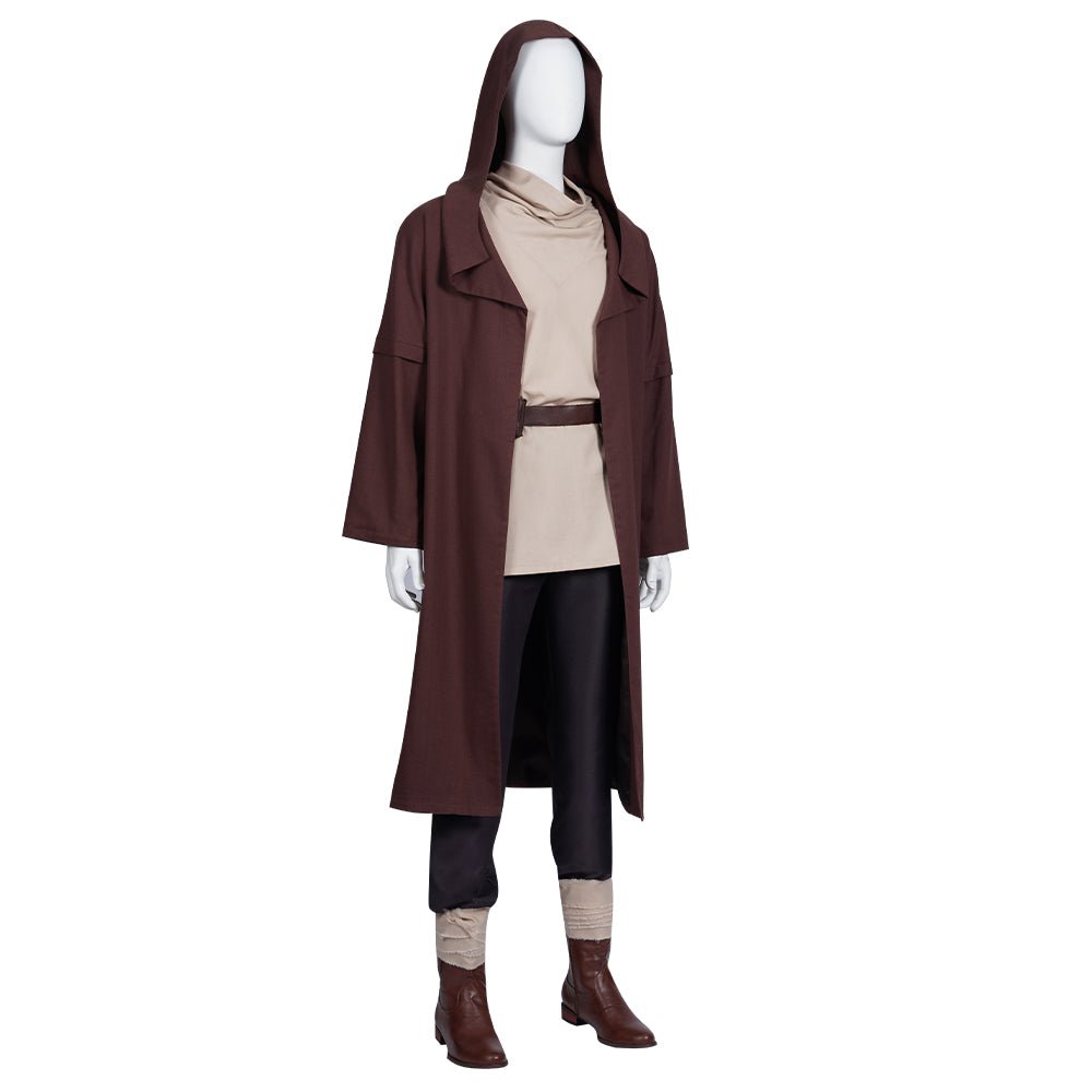 Costume Cosplay Obi-Wan Kenobi 2022 Veste Pantalon Ensemble Complet pour Hommes