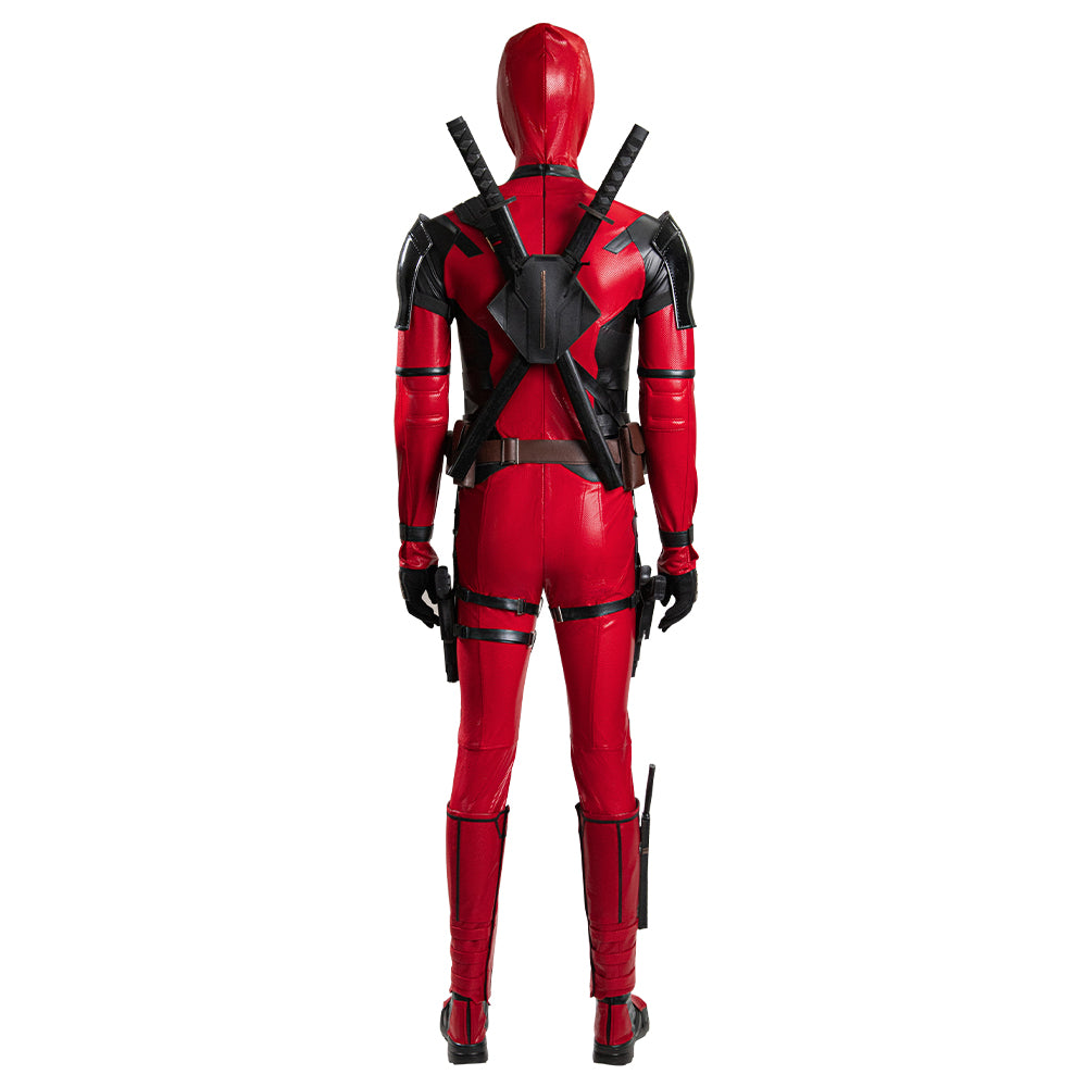 Costume Cosplay Deadpool 3 Version Améliorée (Impression Offset) - Réplique de Film de Haute Qualité