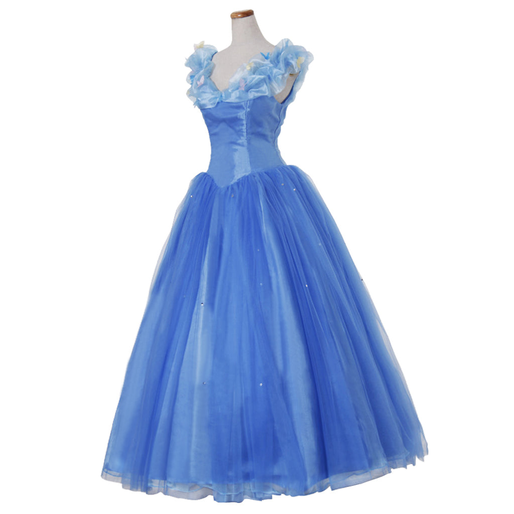 Série de Costumes Cosplay Disney Cinderella: Princesse, Prince, Belle-mère et Domestique