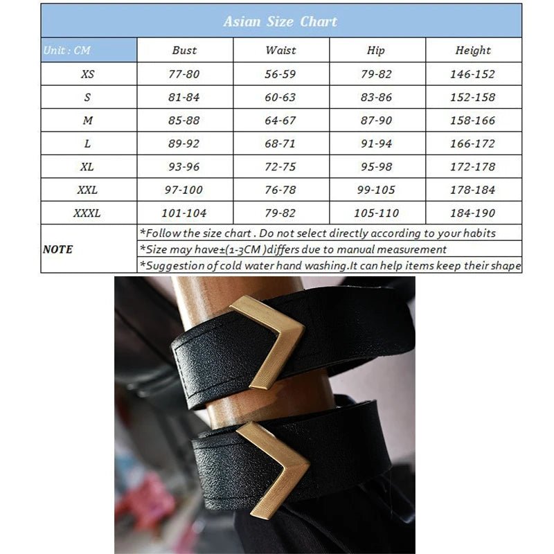 Costume Cosplay Jinx Le Canon Libre de LOL Saison 2 - Tenue pour Femmes pour Fête d'Halloween