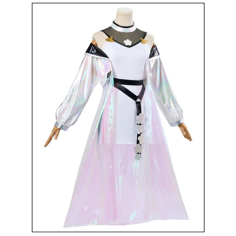 Costume Cosplay Genshin Impact Yae Miko - Élégante Tenue du Renard sur le Trône