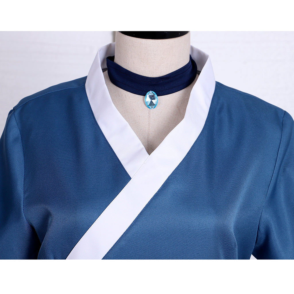 Costume Cosplay Katara Nouvelle Édition d'Avatar: Le Dernier Maître de l'Air
