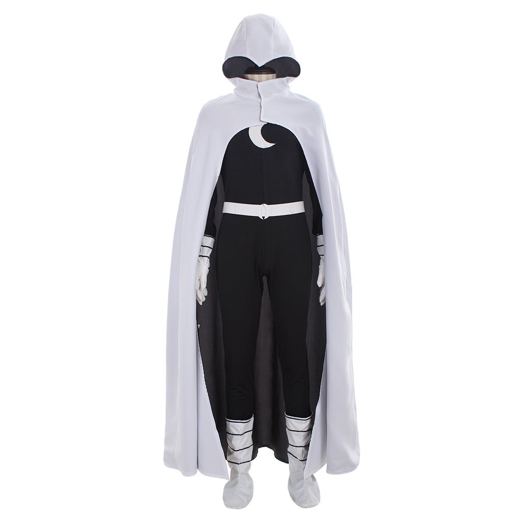 Costume Cosplay Chevalier de la Lune Version Noire (Complet avec Couvre-Bottes)