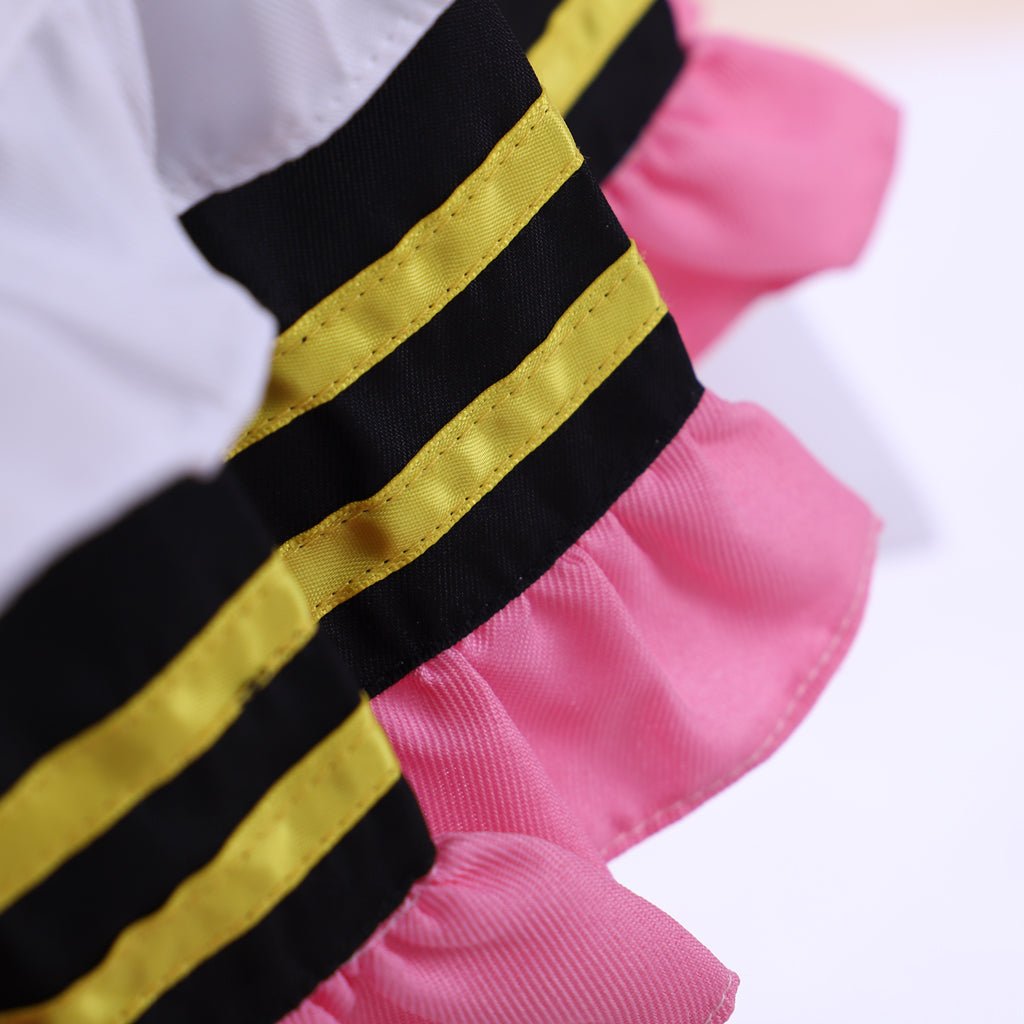 Costume Cosplay Demon Slayer Kanroji Mitsuri Tenue de Soubrette