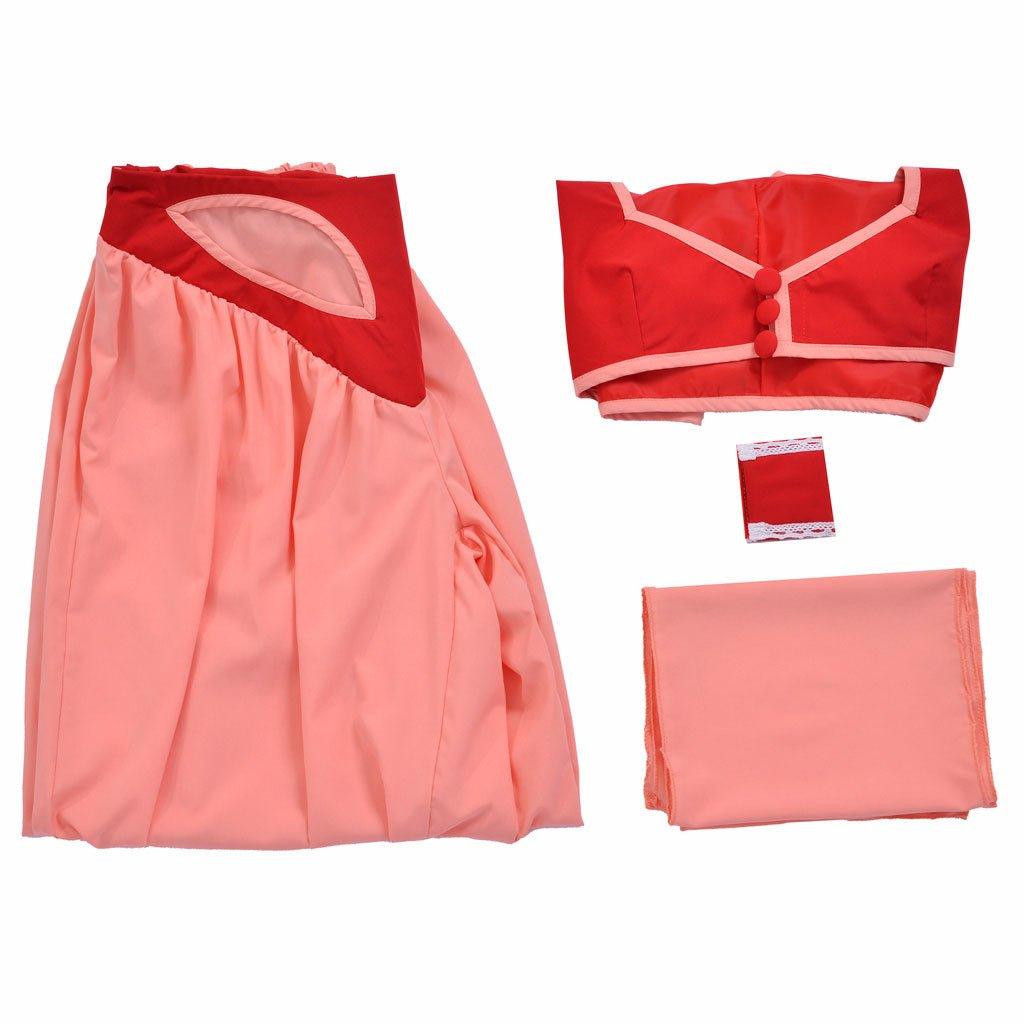 Costume Cosplay Rêve de Jeannie - Robe Danse du Ventre - Tenue Halloween