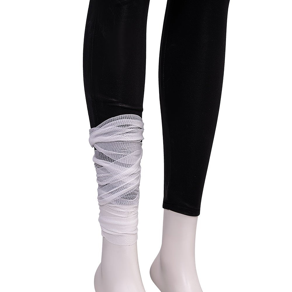 Veste en cuir noir Arcane 2 Vi - Costume de cosplay de haute qualité pour les gamers