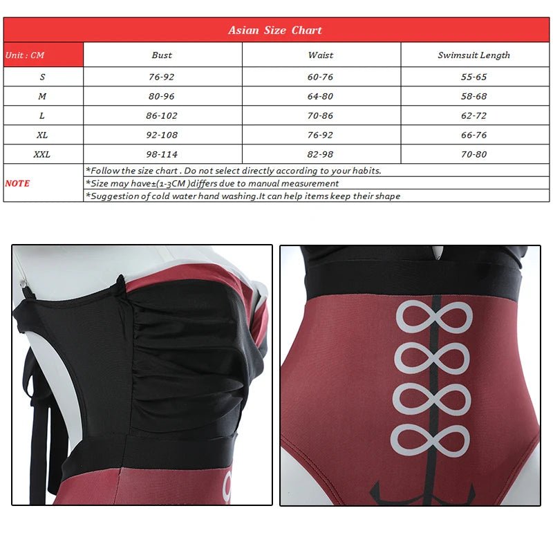 Maillot de Bain Beidou Fille d'Été Pièce Unique Design Ajustable Femme Bikini Plage Natation