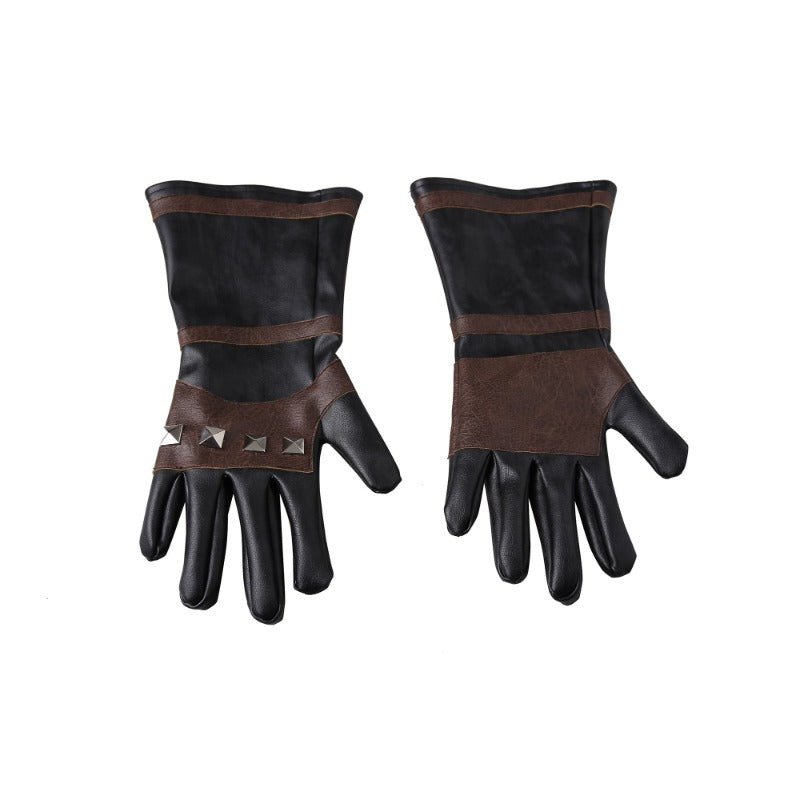 Costume Cosplay Geralt de Rivia Witcher 3 Veste en Cuir Tenue de Héros Chasse Sauvage pour Halloween