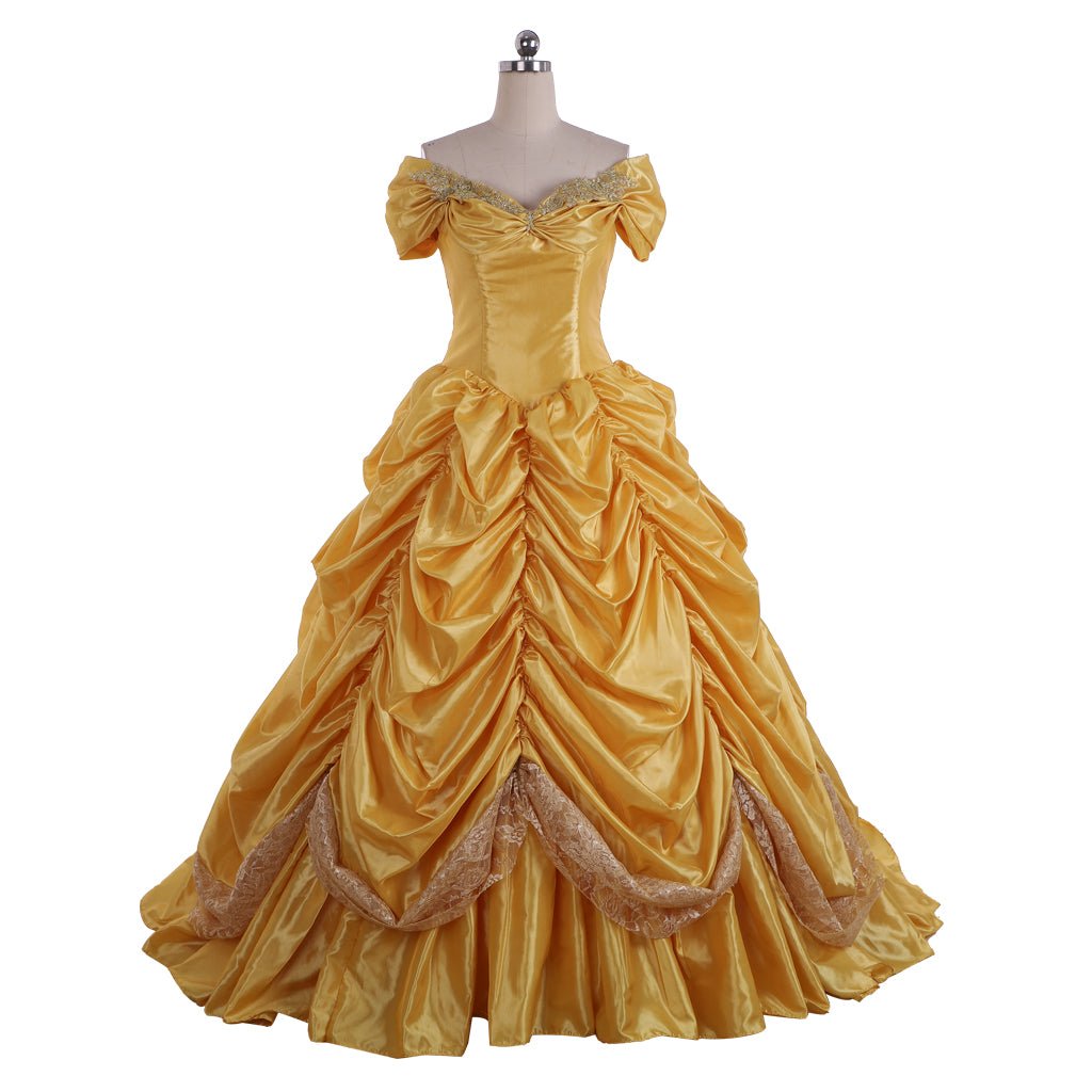 Costume Cosplay Princesse Belle | Robe Adulte Princesse Disney Belle pour Halloween & Fêtes à Thème