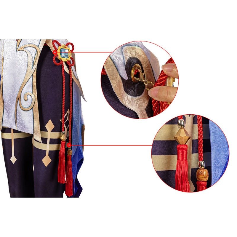 Costume Cosplay Genshin Impact GanYu - Combinaison Tenue Halloween