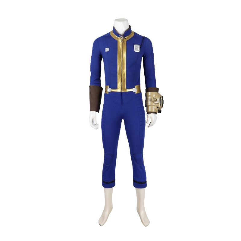 Costume Cosplay Fallout Vault 75 Combinaison avec Accessoires Armure pour Halloween