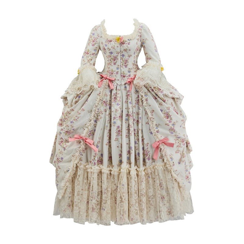 Robe de bal élégante Rococo Baroque Victorienne pour le bal, les mariages et le cosplay