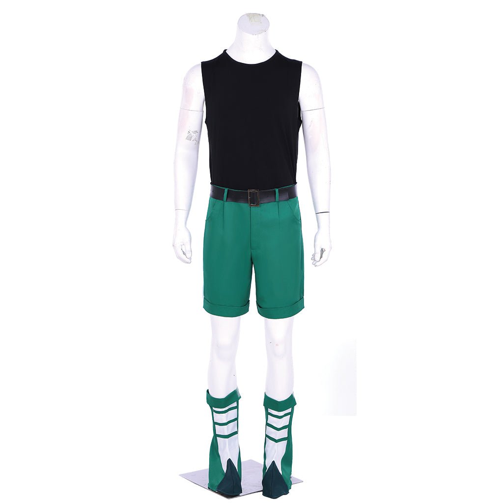 Costume Cosplay Gon Freecss de Hunter x Hunter - Ensemble Vert
