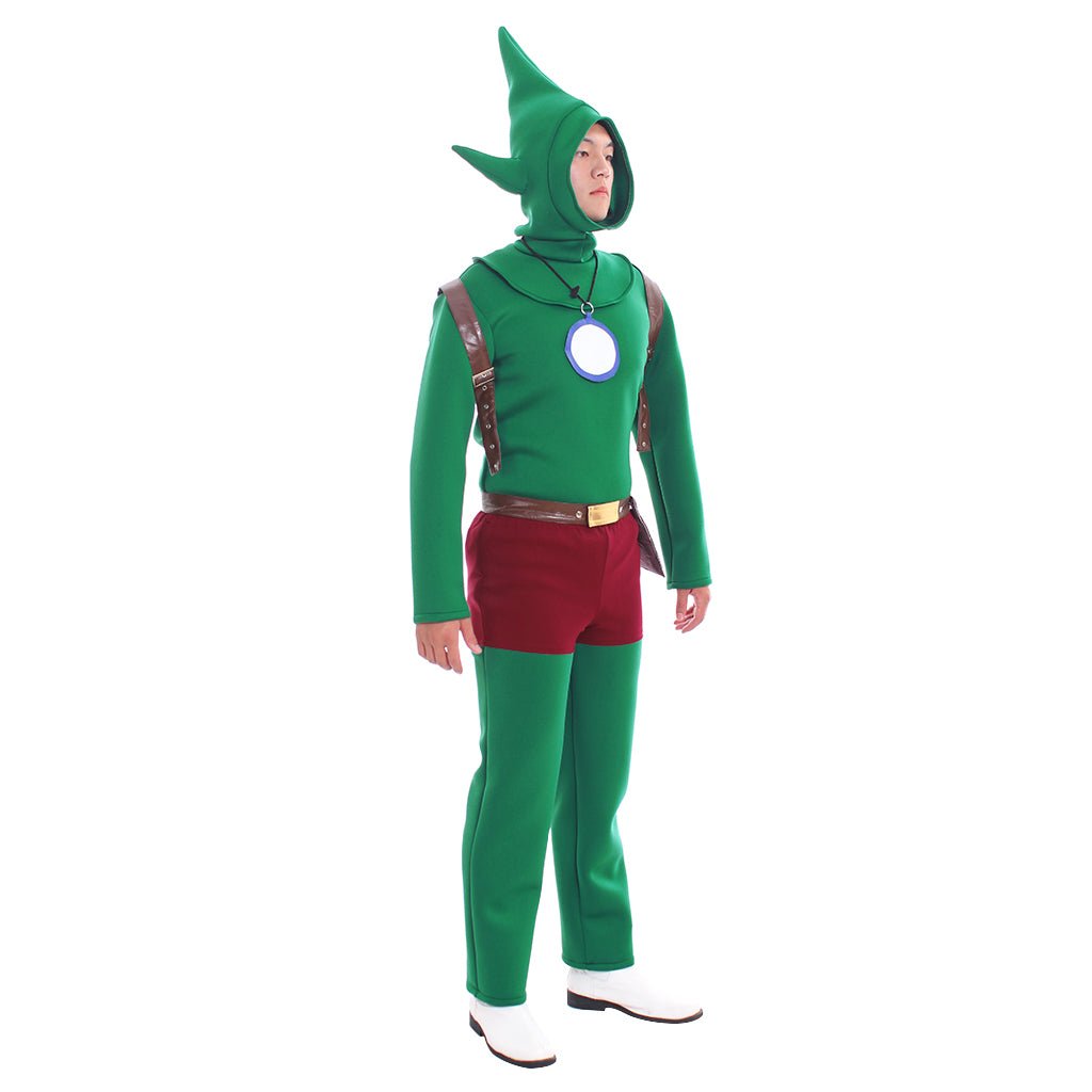 Costume Cosplay Princesse Zelda Link – Tenue d'Aventure Fée Verte pour Fans