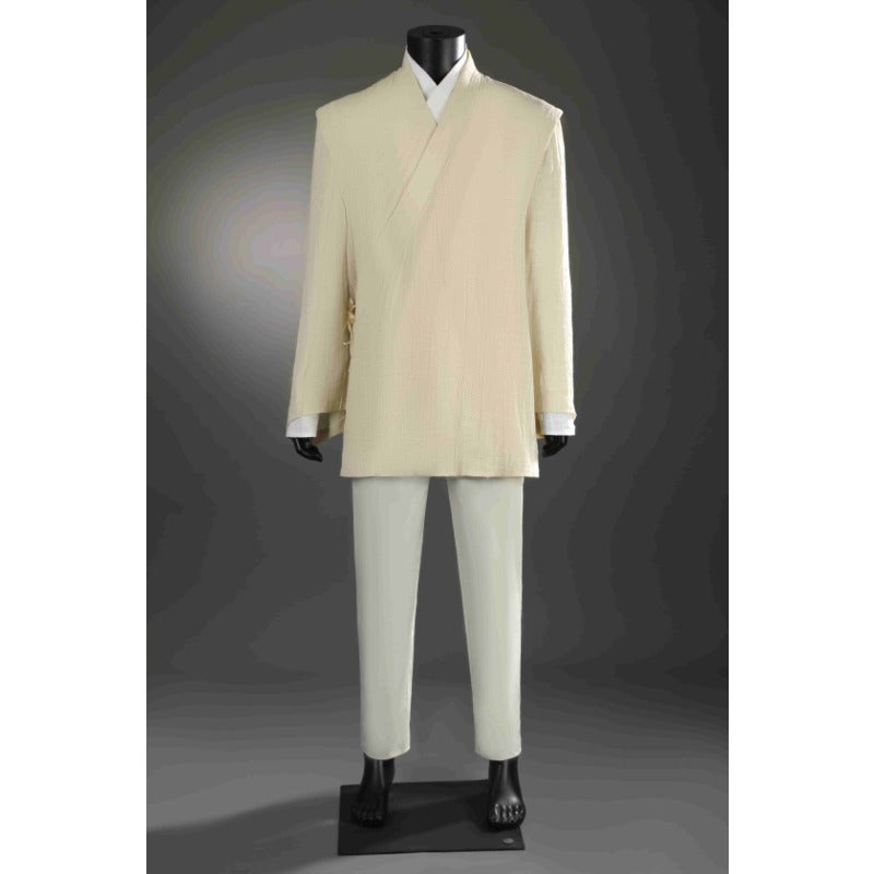 Costume Cosplay Obi-Wan Kenobi Ensemble Complet Robe Cape pour Halloween Fans Star Wars