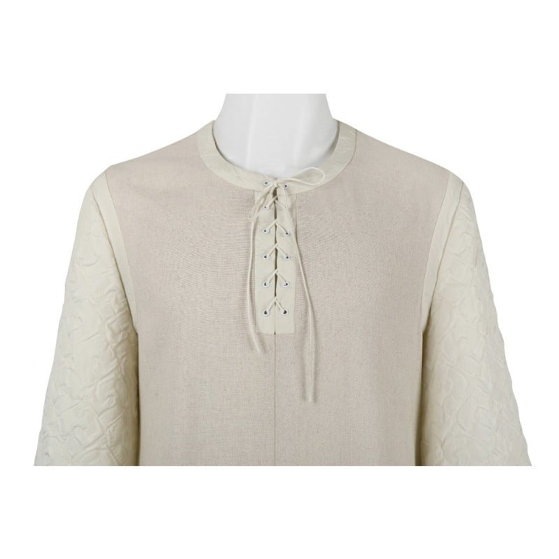 Costume Cosplay Gandalf le Blanc du Seigneur des Anneaux Complet avec Cape et Chaussures