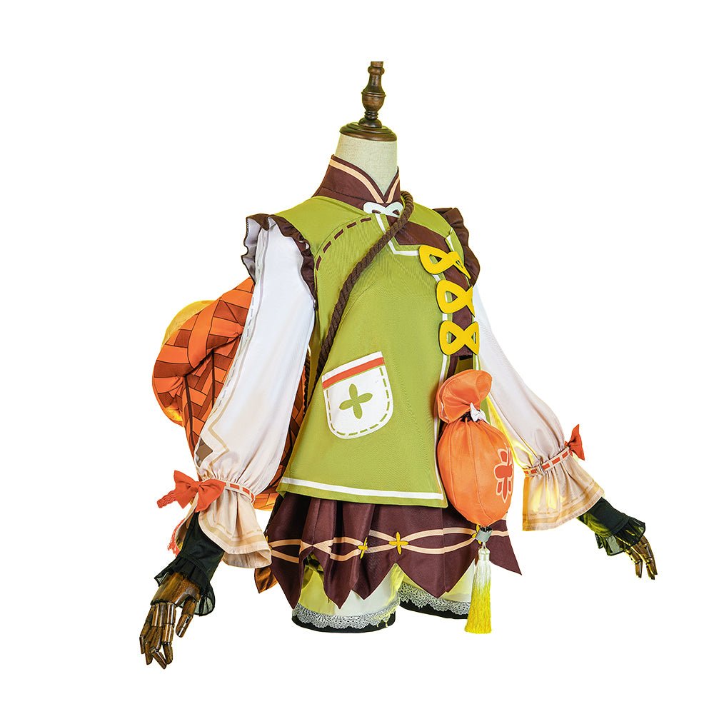 Costume Cosplay Genshin Impact Yaoyao - Tenue de Rôle de Qualité Premium