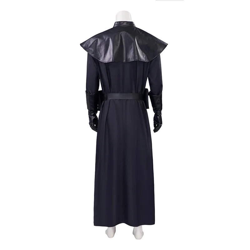 Costume Médiéval Docteur Peste - Manteau Noir pour Halloween | Tenue Cosplay Gothique Homme