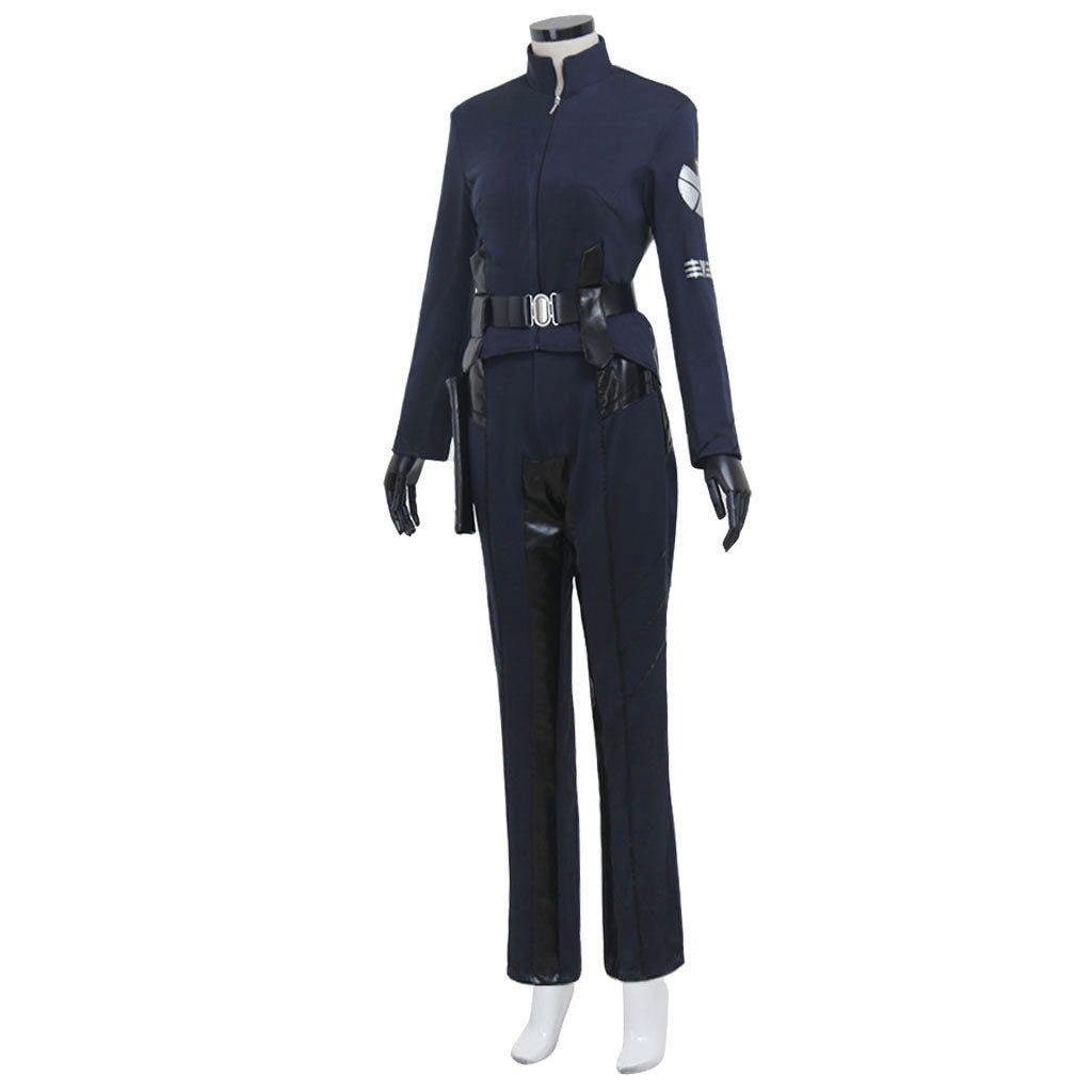 Costume Cosplay Maria Hill - Uniforme de Directrice Adjointe du SHIELD pour Adultes
