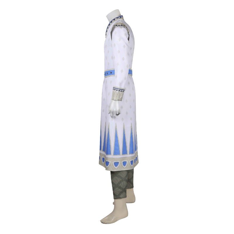 Costume de Roi Magnifico pour Homme - Cape, Robe et Ceinture Cosplay Rosas pour Fête d'Halloween