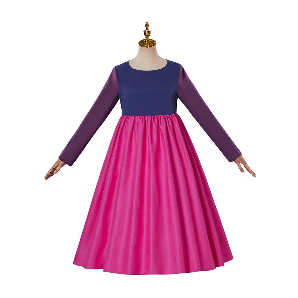 Robe de Cosplay Madam Mim pour Femmes | Costume de Fête d'Halloween pour Adultes