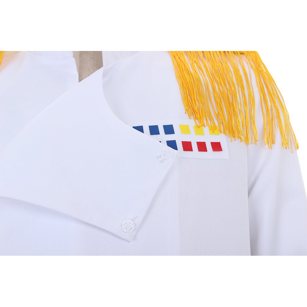 Costume Cosplay Officier Impérial Grand Amiral Star Wars en Blanc